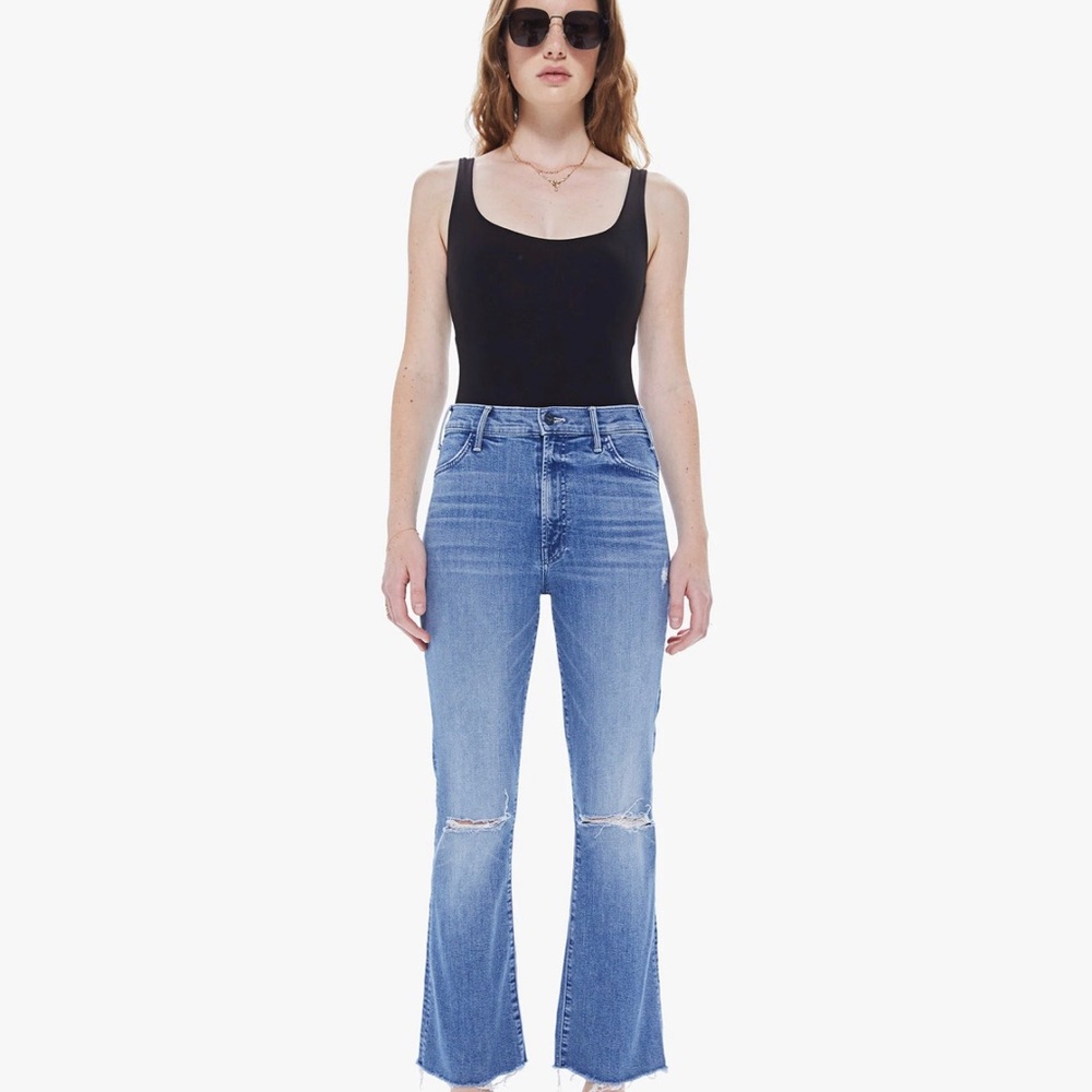 MOTHER - THE HUSTLER ANKLE FRAY - CAN’T STOP STARING size 28